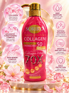 SORIKO Collagen 70X Healthy Bright Body Lotion (500ml)