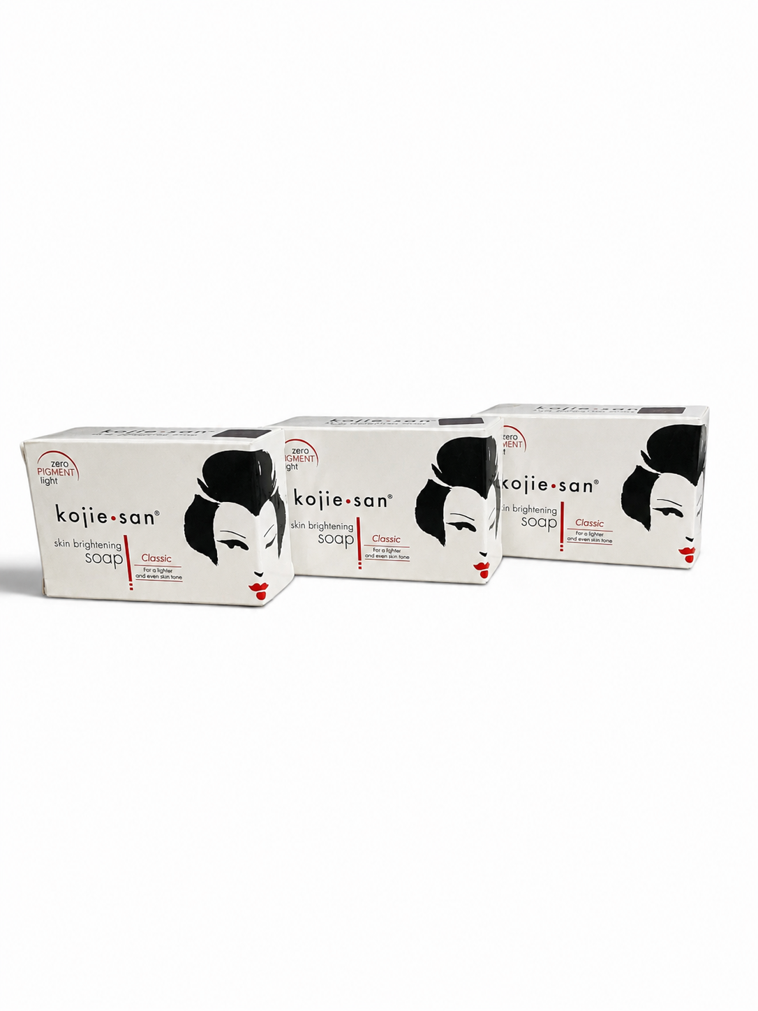 Kojie San Kojic Acid Soap 3-Pack (65g each)