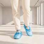 Disposable Shoe Covers - 100 Pack Non-Slip Dust-Proof Protectors