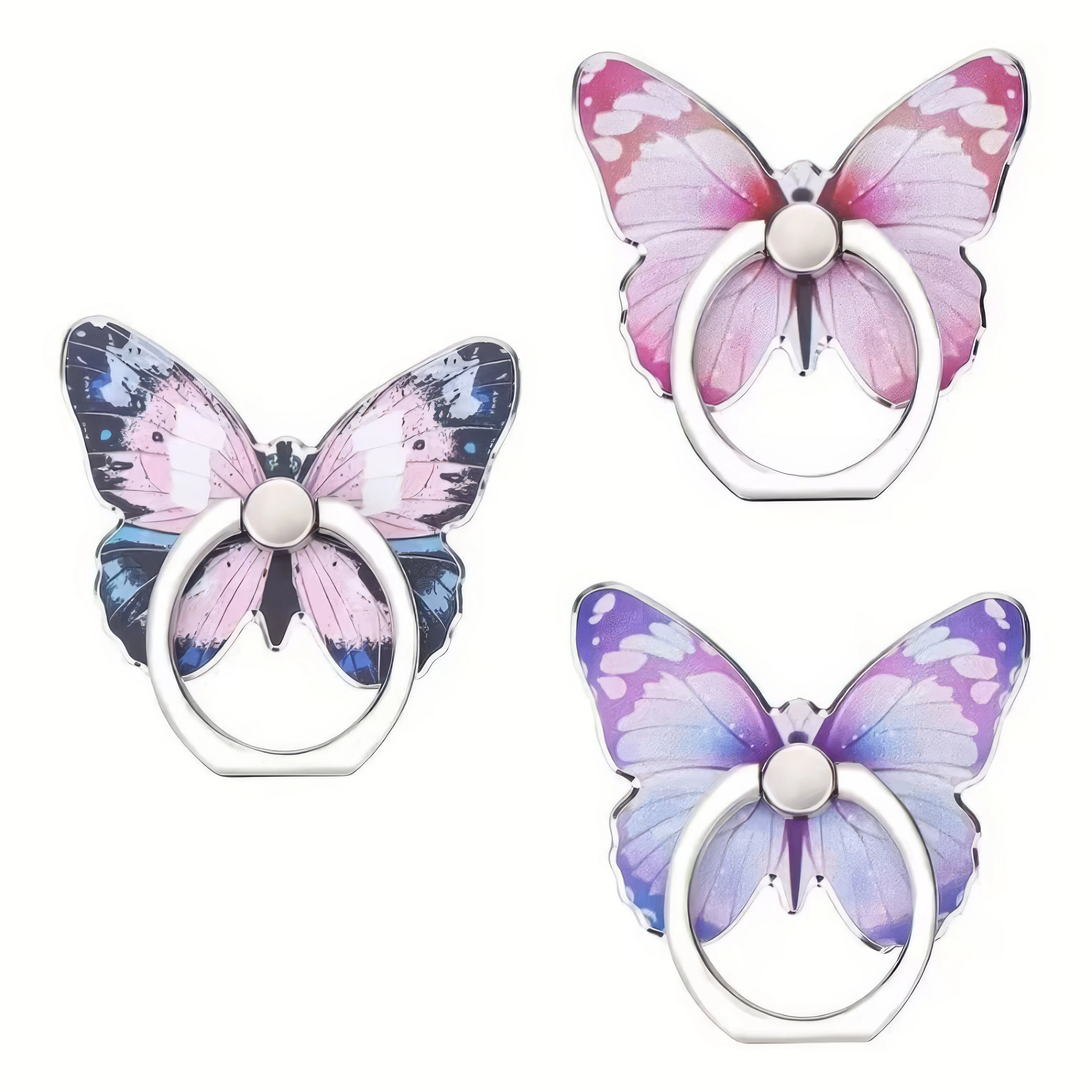 Butterfly Phone Stand - Pink/Purple