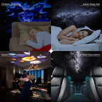 Galaxy Projector Night Light - 360° Starry Sky Planetarium Lamp
