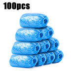 Disposable Shoe Covers - 100 Pack Non-Slip Dust-Proof Protectors