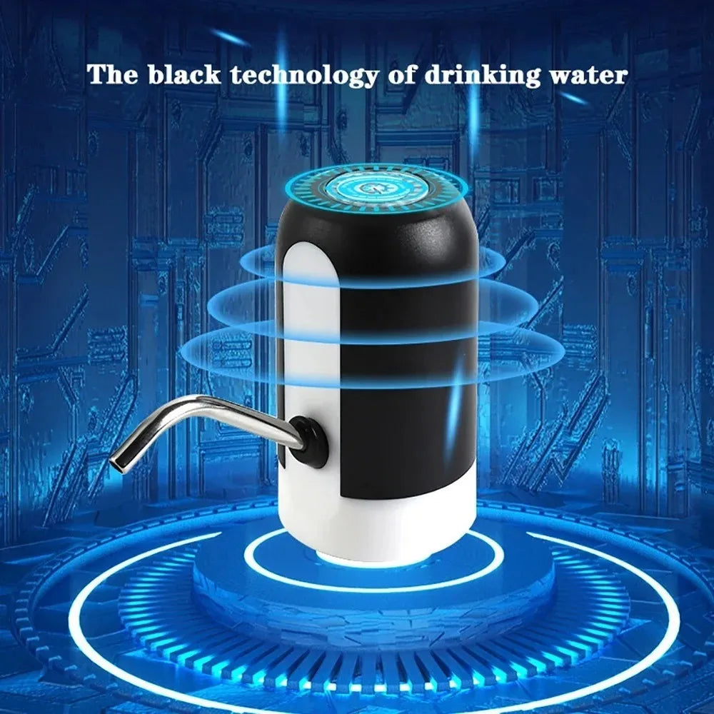 Electric Water Pump Dispenser - USB Rechargeable for 5 Gallon Bottles