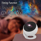 Galaxy Projector Night Light - 360° Starry Sky Planetarium Lamp