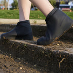Waterproof Shoe Covers - Reusable Rain Boot Protectors (2 Pairs)