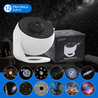 Galaxy Projector Night Light - 360° Starry Sky Planetarium Lamp