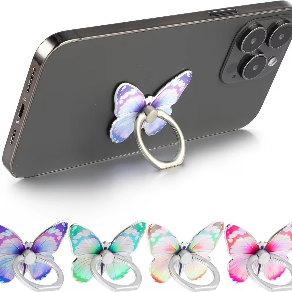 Butterfly Phone Stand - Pink/Purple