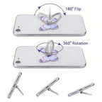 Butterfly Phone Stand - Pink/Purple