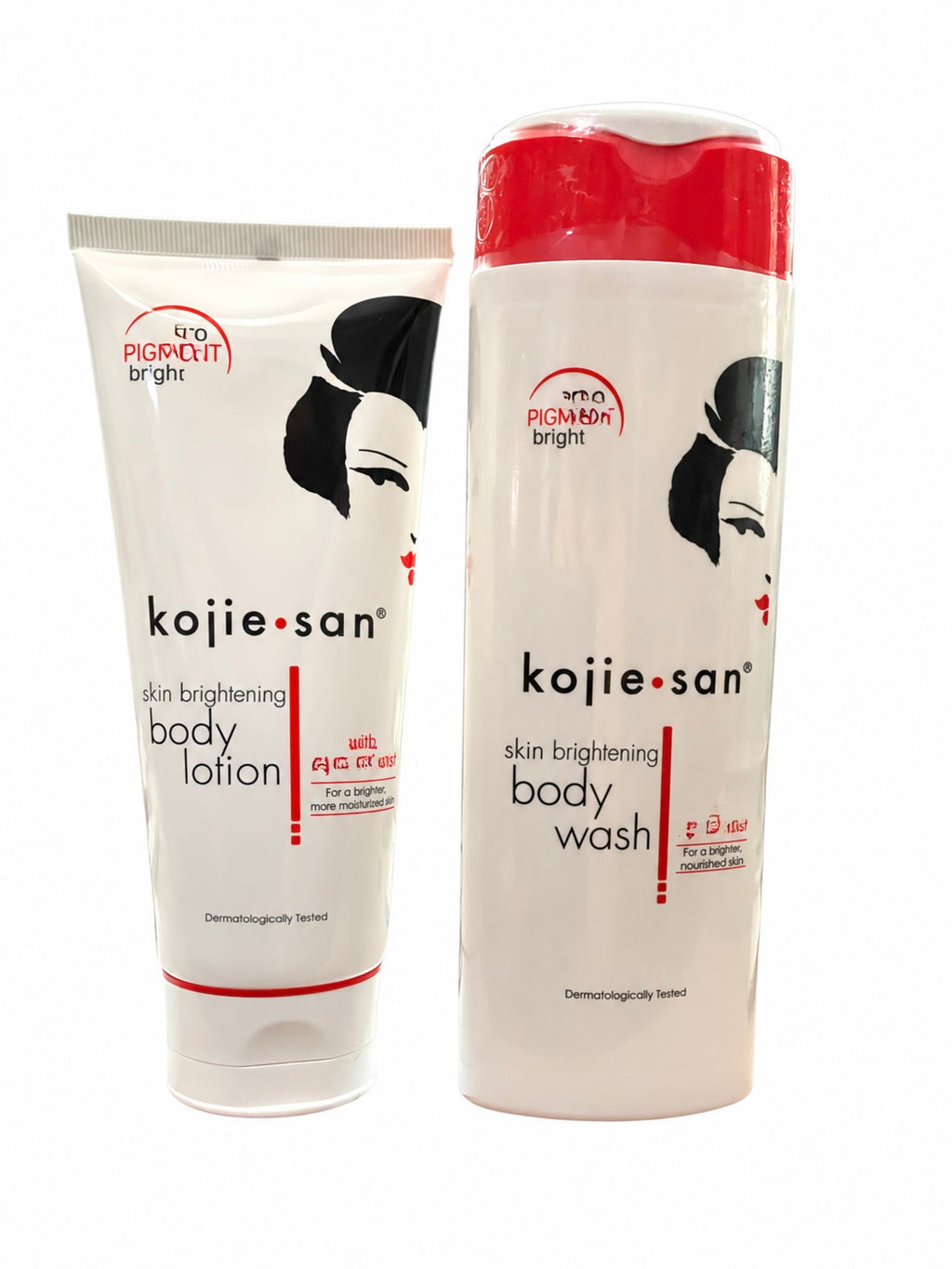 Kojie San Skin Nourishing Body Wash & Body Lotion Set - Glow & Hydrating Duo