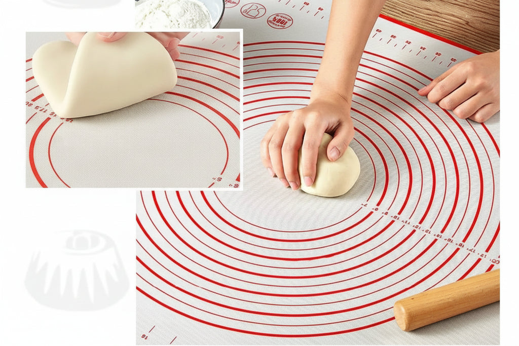 Silicone Baking Mat Large - Nonstick Pastry Rolling Surface