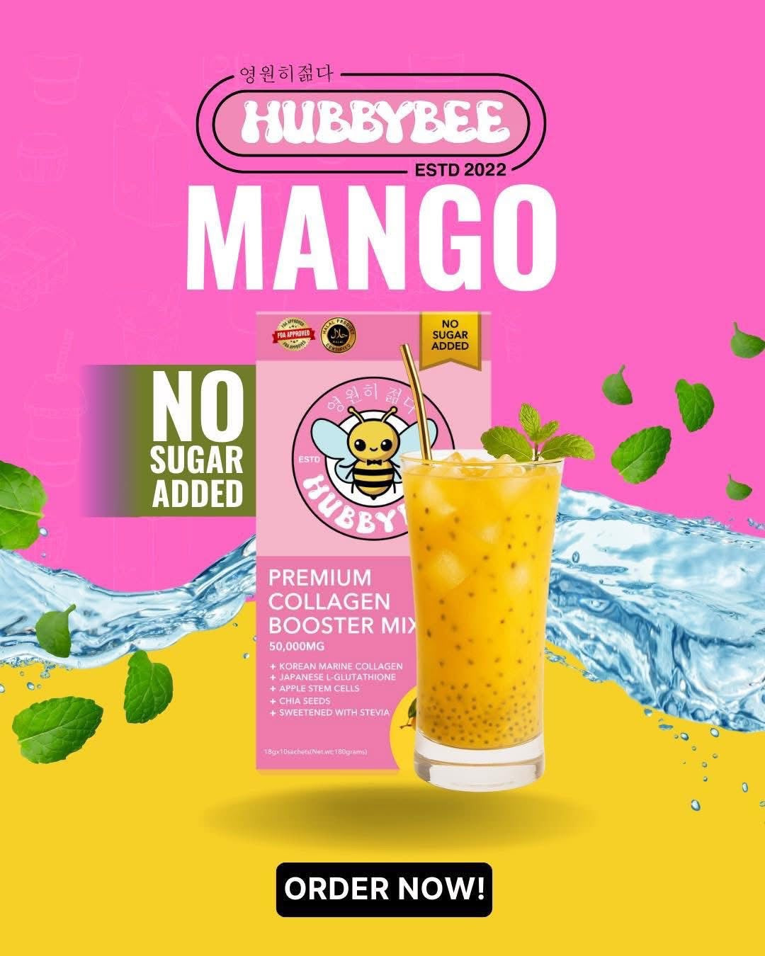 Hubbybee Premium Collagen Booster Mix