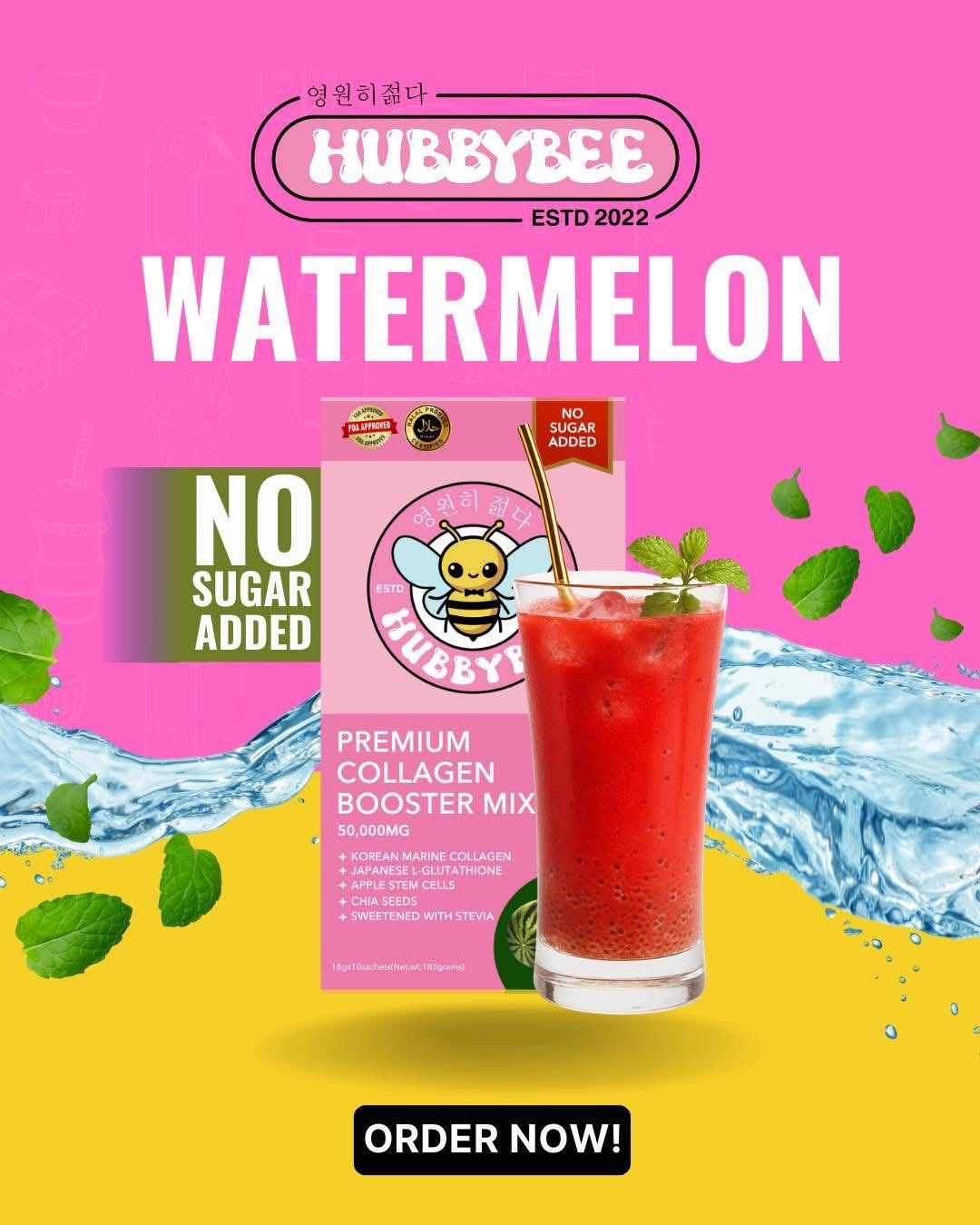 Hubbybee Premium Collagen Booster Mix
