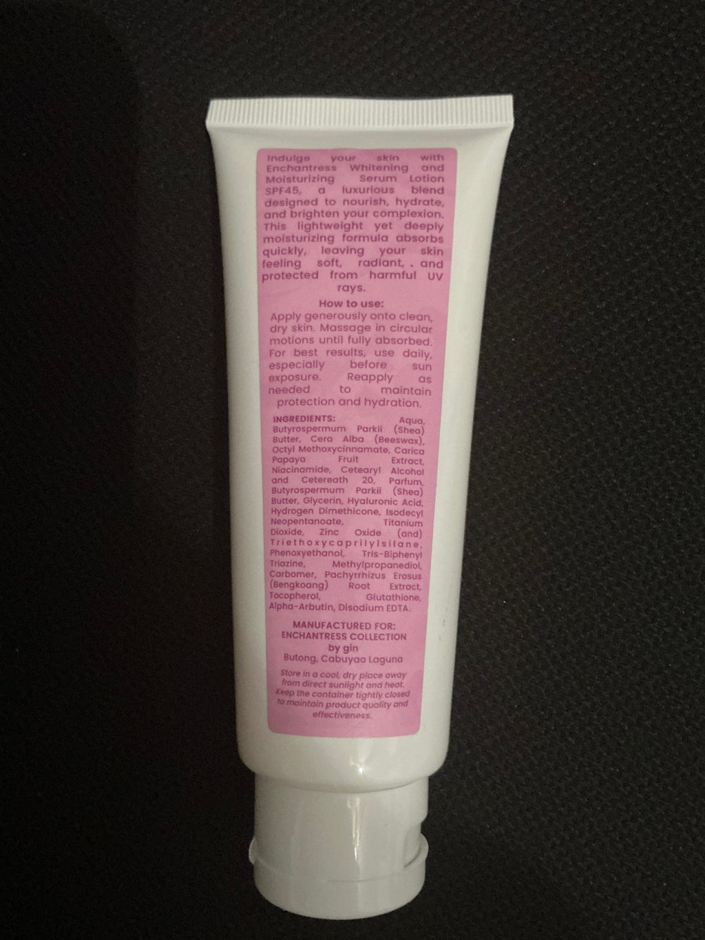 Enchantress Glow Combo – Moisturizing Serum SPF 45 + Glutathione Soap