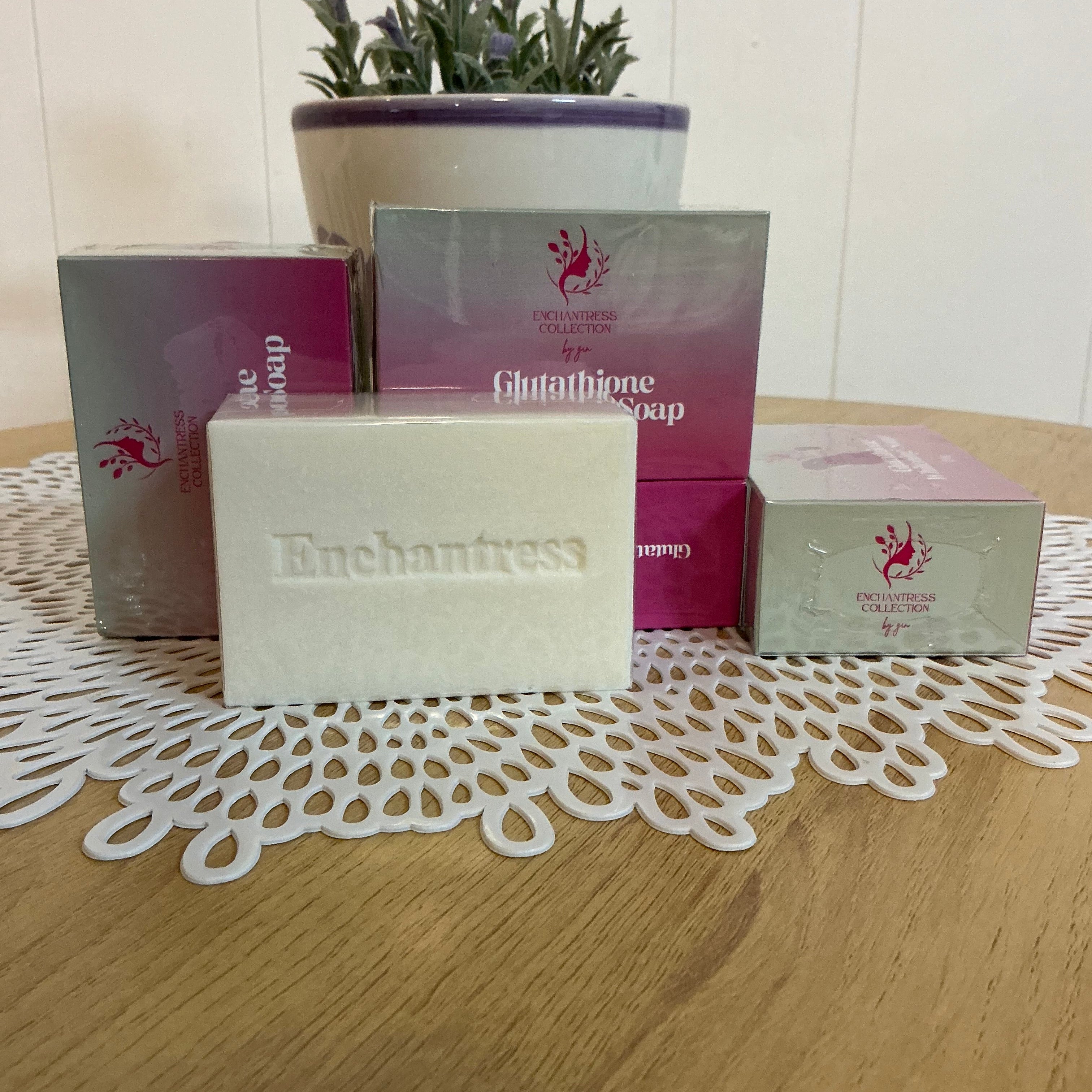 Enchantress Glutathione Brightening Soap - Skin Tone Perfecting & Radiance Boost