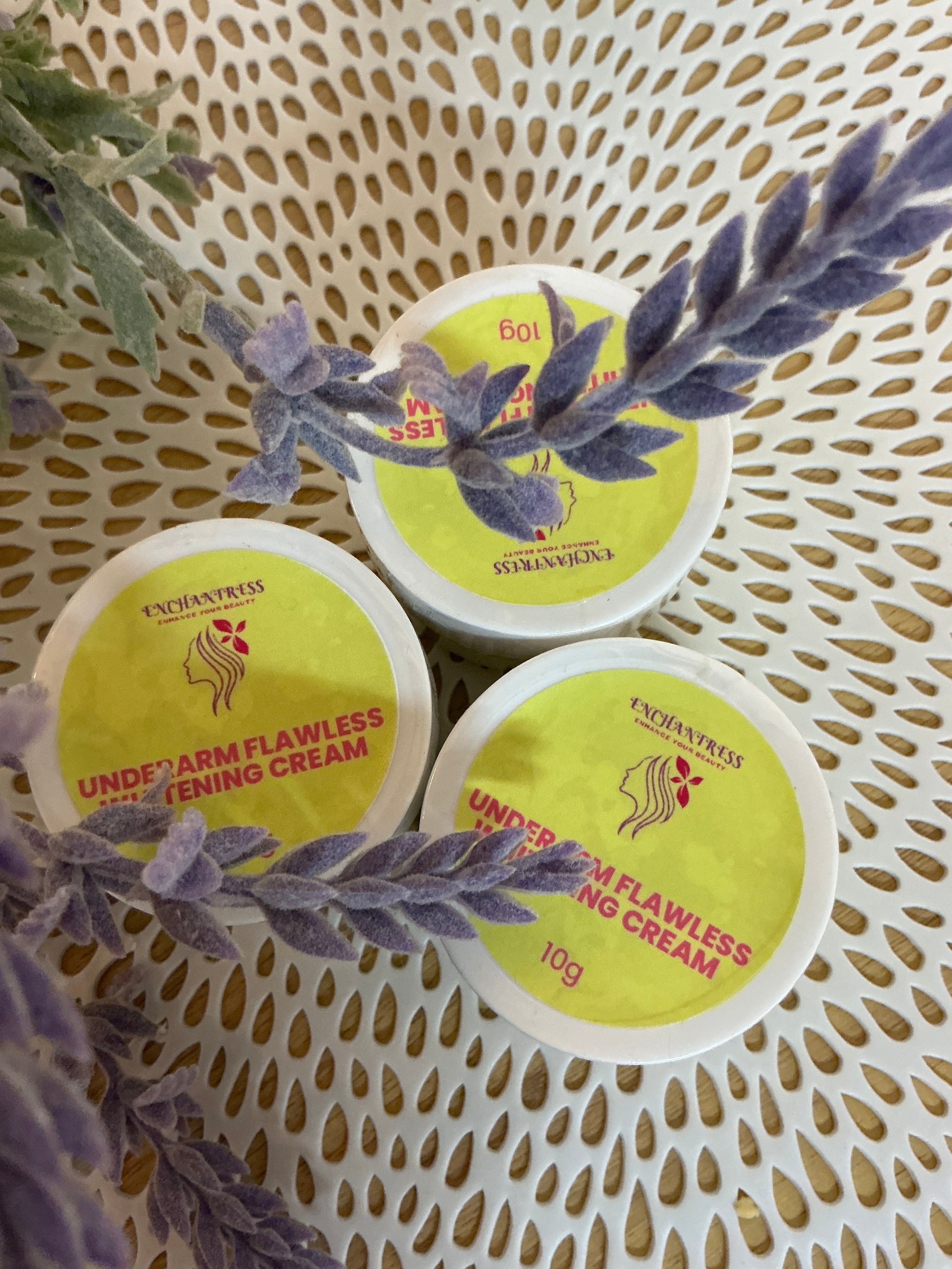 Enchantress Flawless Underarm Brightening Cream - Dark Spot Corrector & Skin Smoother