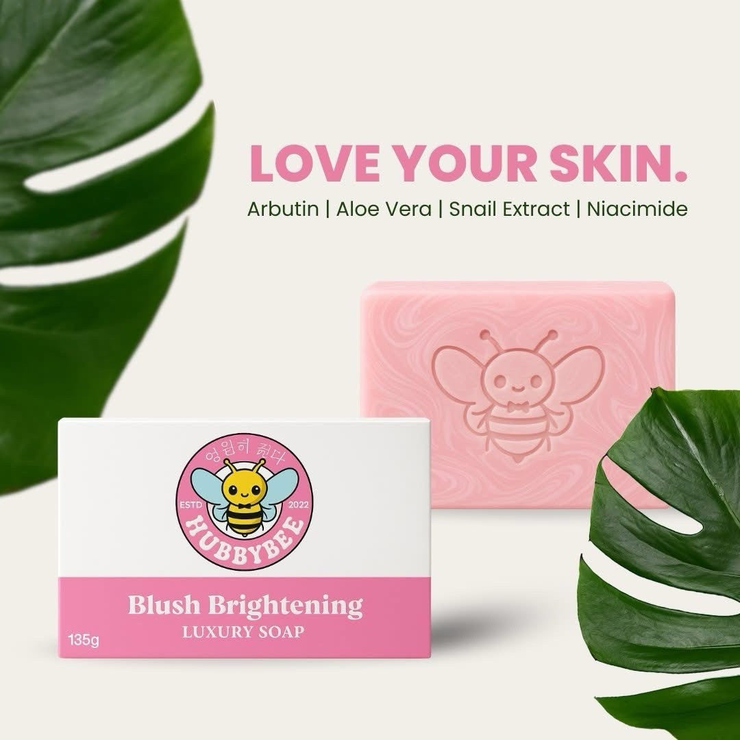 HubbyBee Glush Brightening Luxury Soap 135g