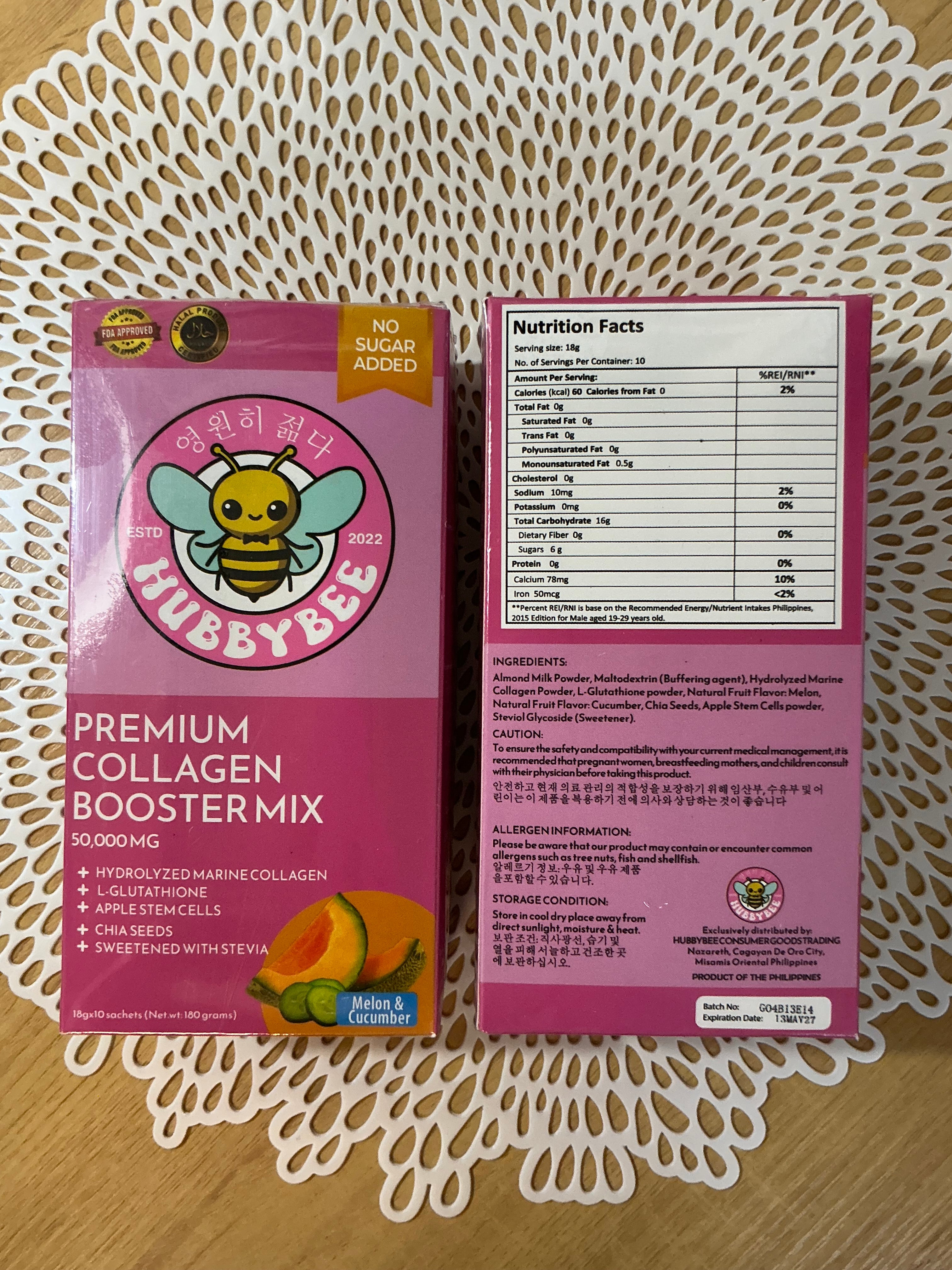 Hubbybee Premium Collagen Booster Mix