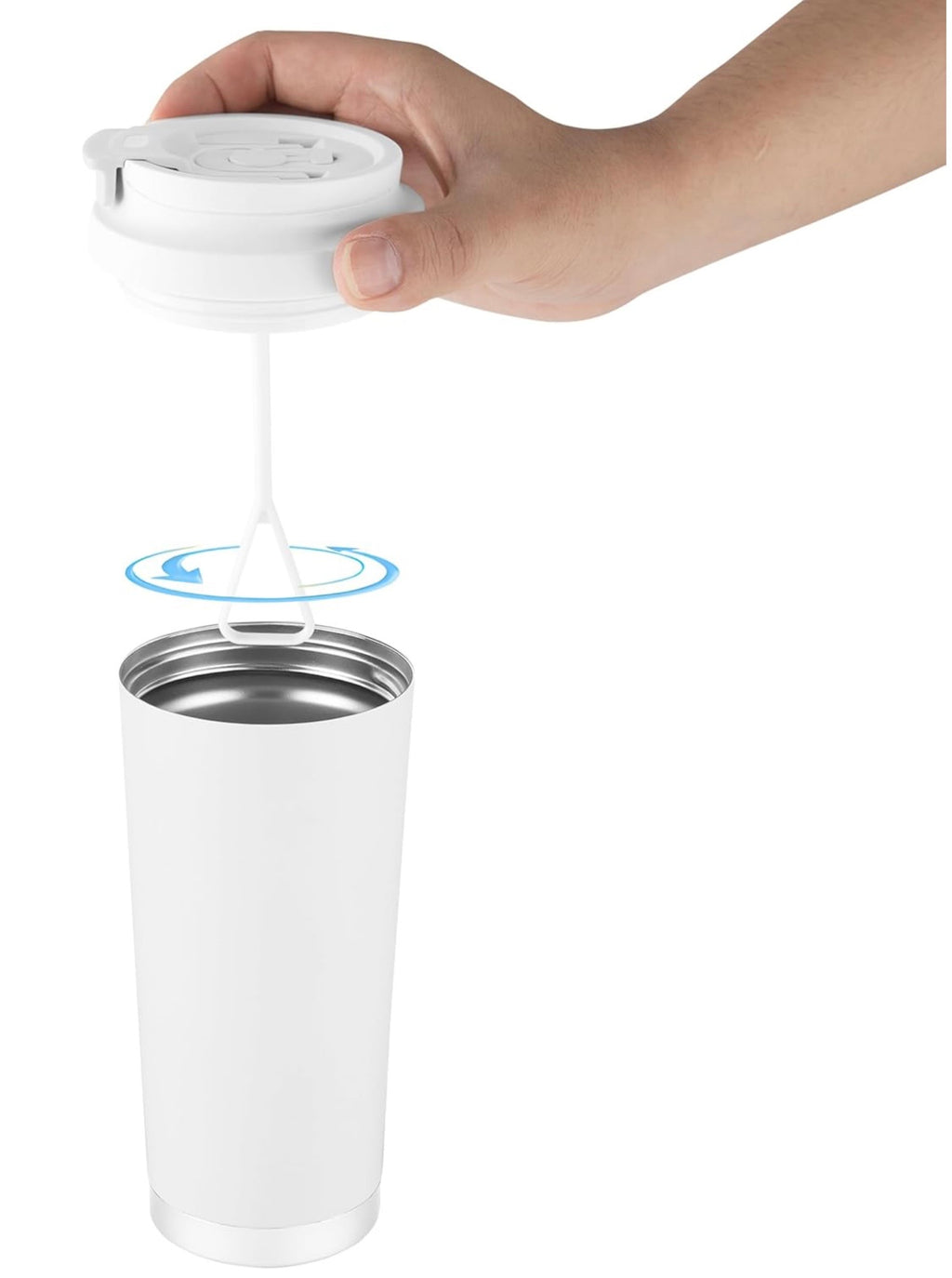 Self Stirring Mug – Automatic Mixing Coffee Cup with Lid