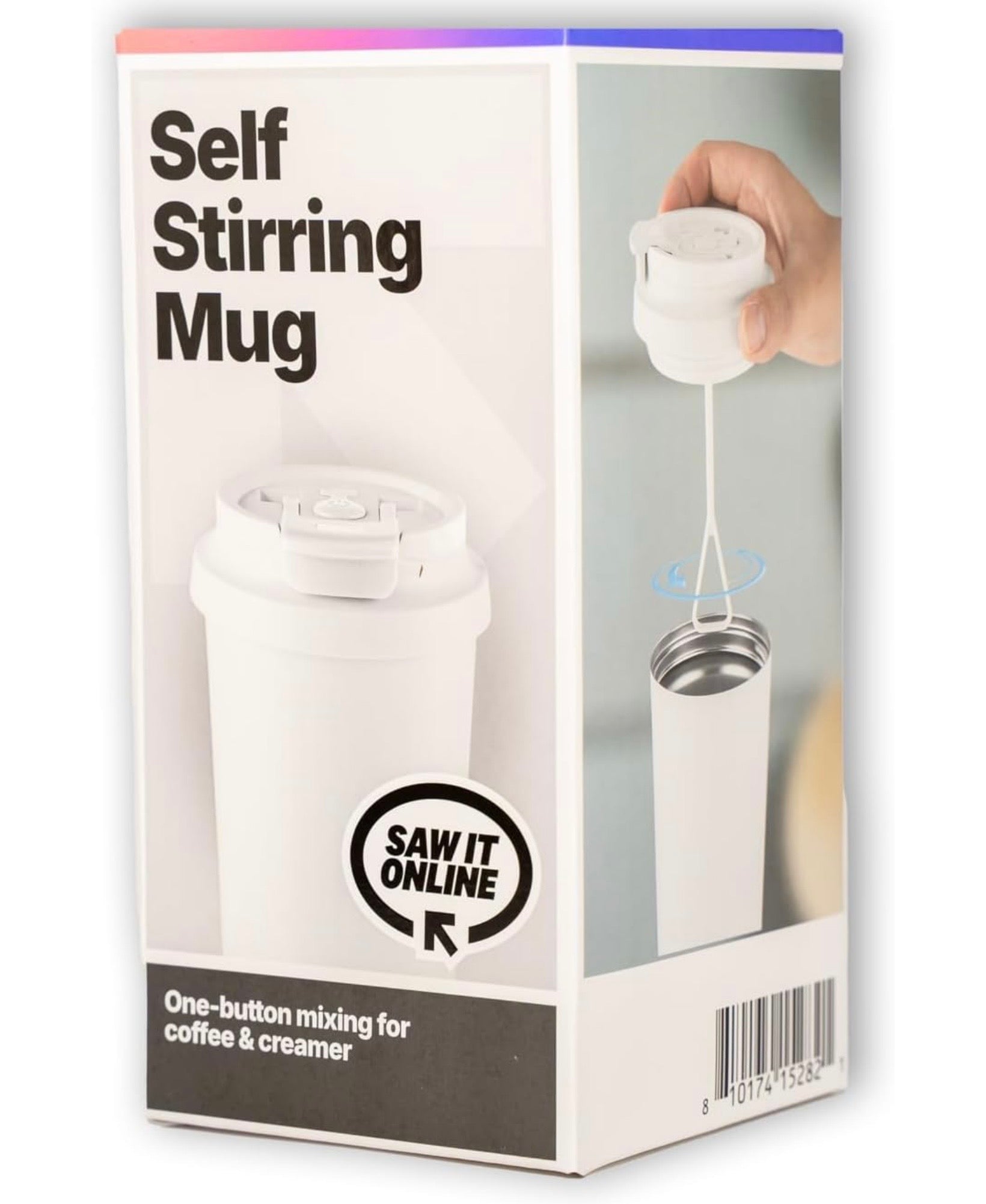 Self Stirring Mug – Automatic Mixing Coffee Cup with Lid