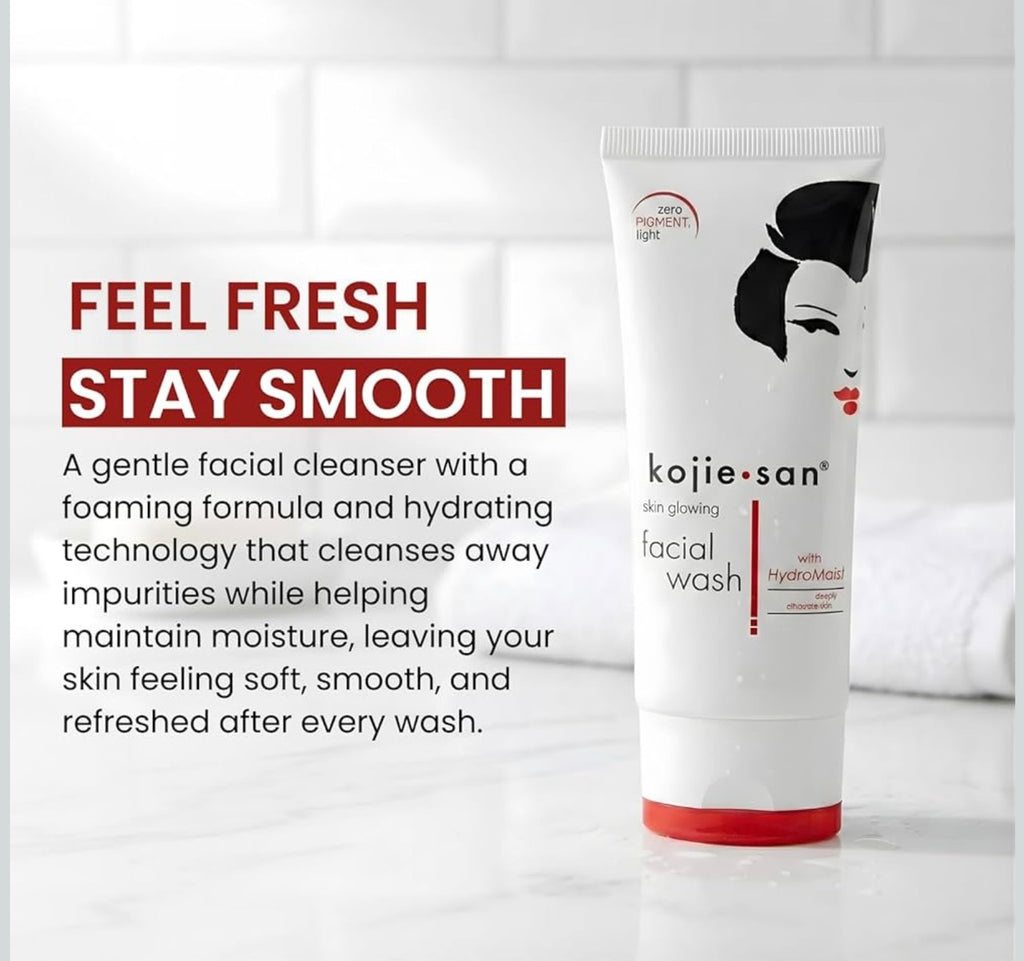 Kojie San Skin Brightening Face Wash with Hydromoist 100g