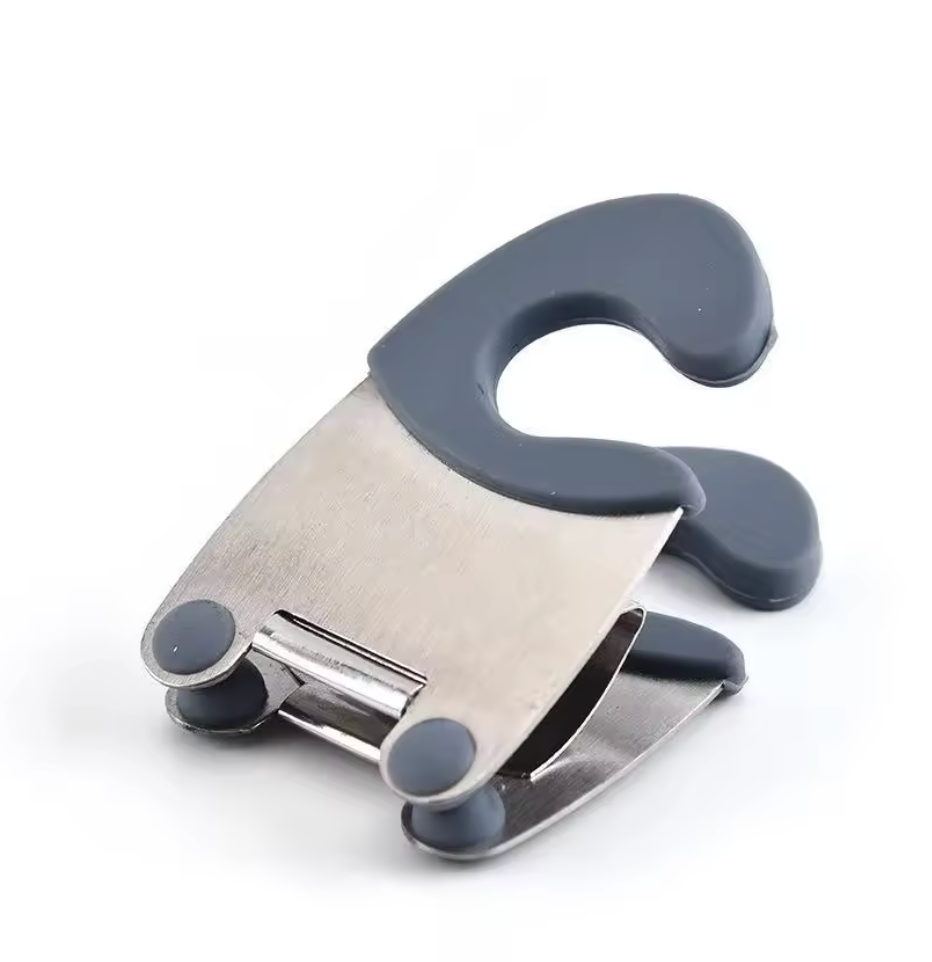 Silicone Pot Spoon Clip - Heat-Resistant Utensil Holder