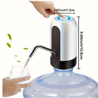 Electric Water Pump Dispenser - USB Rechargeable for 5 Gallon Bottles