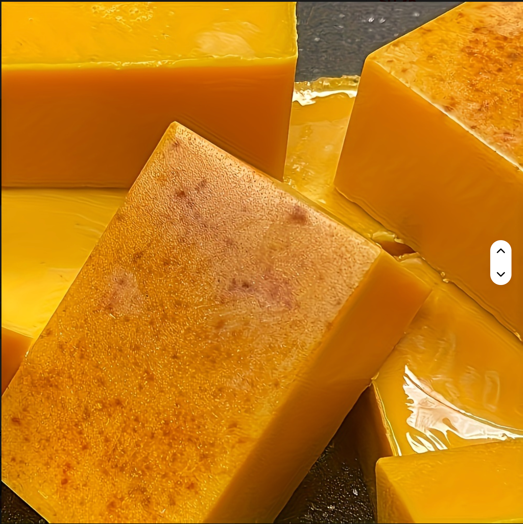Natural Vegan Turmeric & Kojic Acid Soap – Brightening & Anti-Acne Bar, 100g