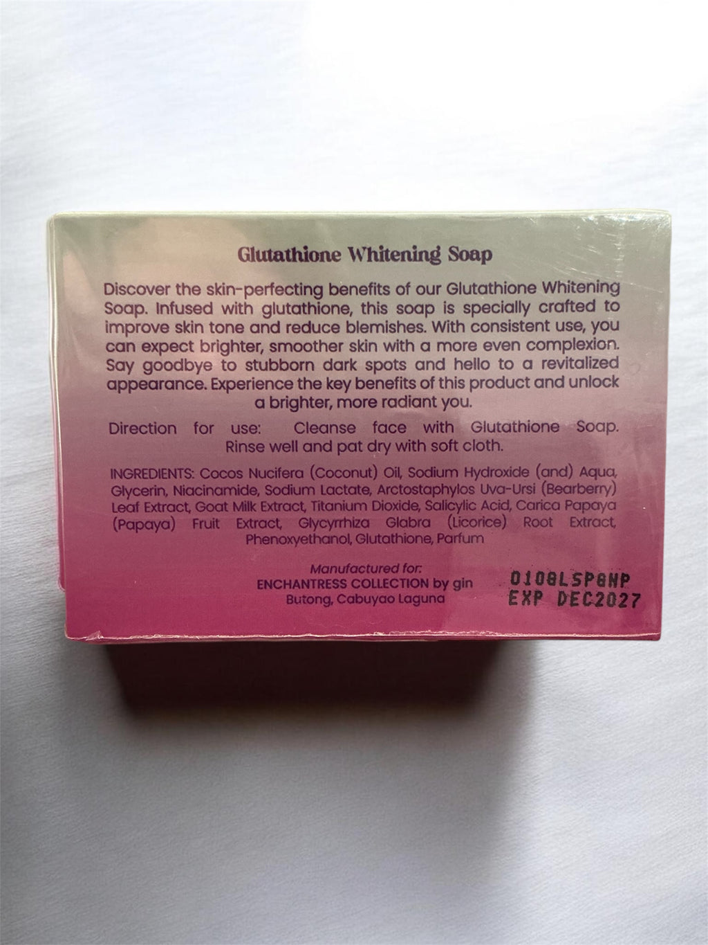 Enchantress Glow Combo – Moisturizing Serum SPF 45 + Glutathione Soap