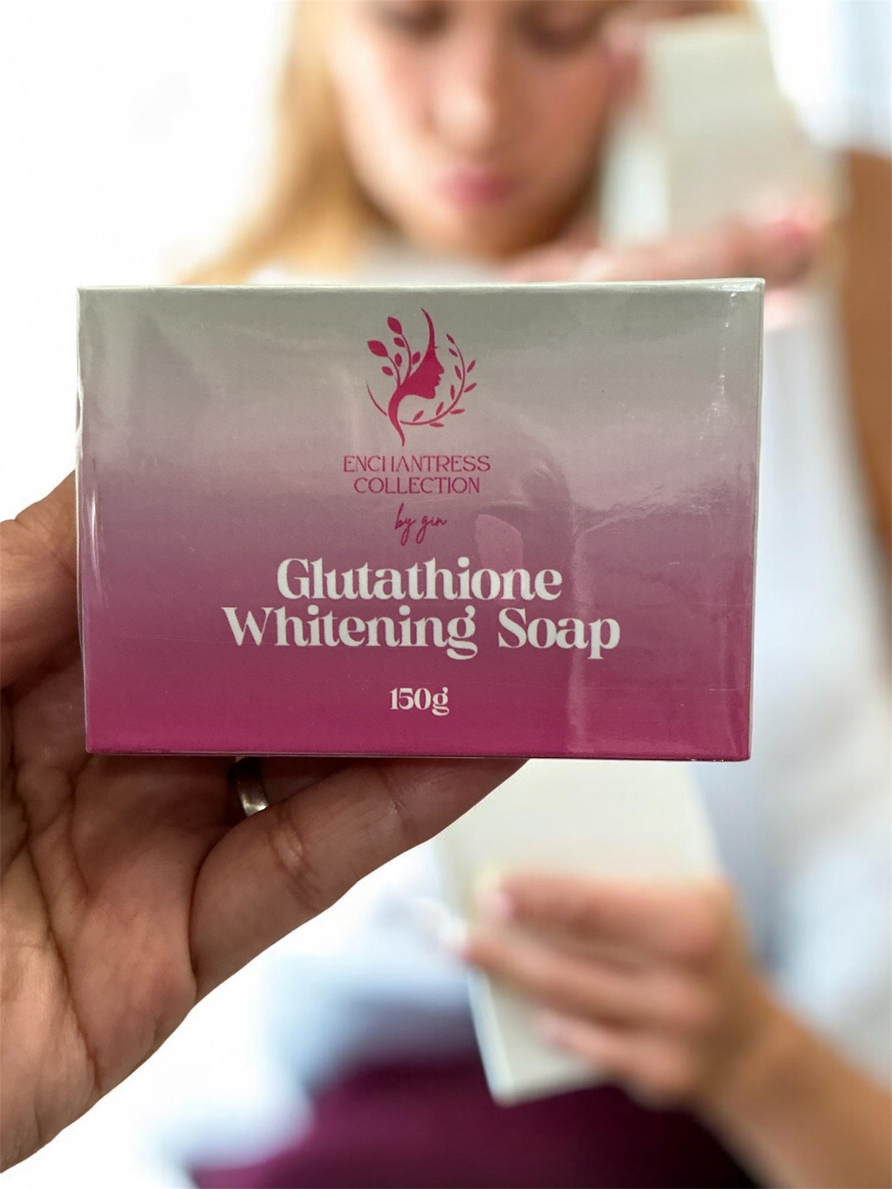 Enchantress Glutathione Brightening Soap - Skin Tone Perfecting & Radiance Boost
