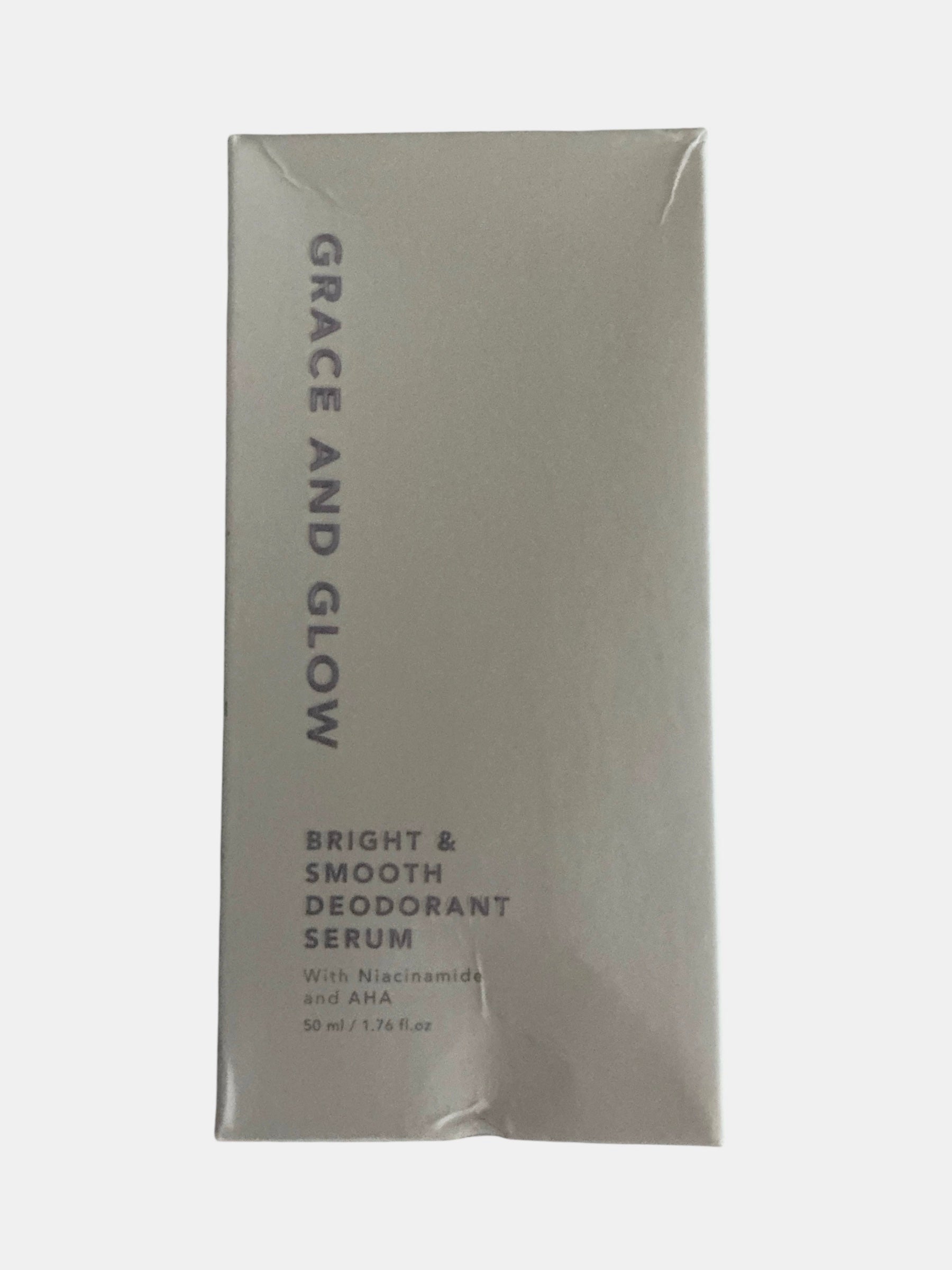 Grace and Glow Bright & Smooth Deodorant Serum with Niacinamide & AHA