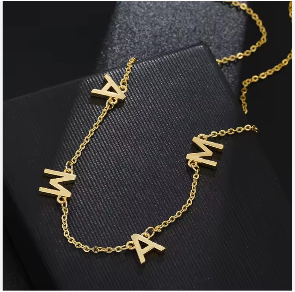 18k Gold-Plated Mama Necklace | Mother's Day Gift