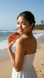 Beauche Papaya Beauty Bar – Skin Brightening Soap, 90g