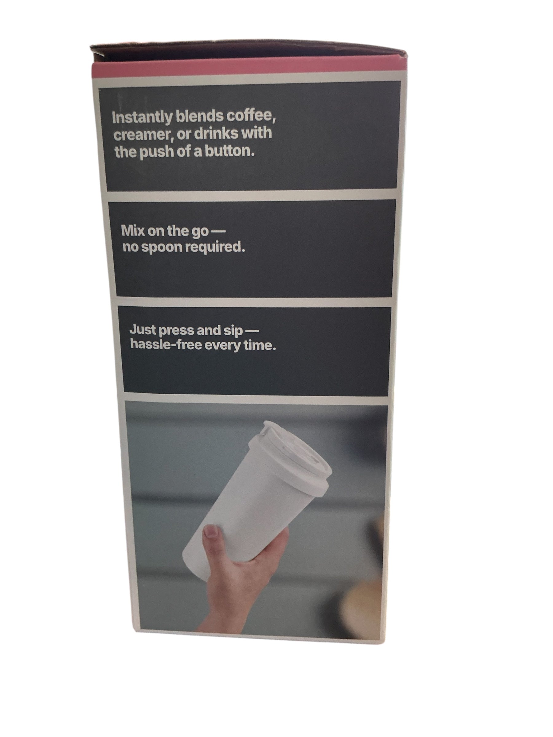 Self Stirring Mug – Automatic Mixing Coffee Cup with Lid
