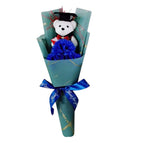 Graduation Gift Bear Flower Bouquet