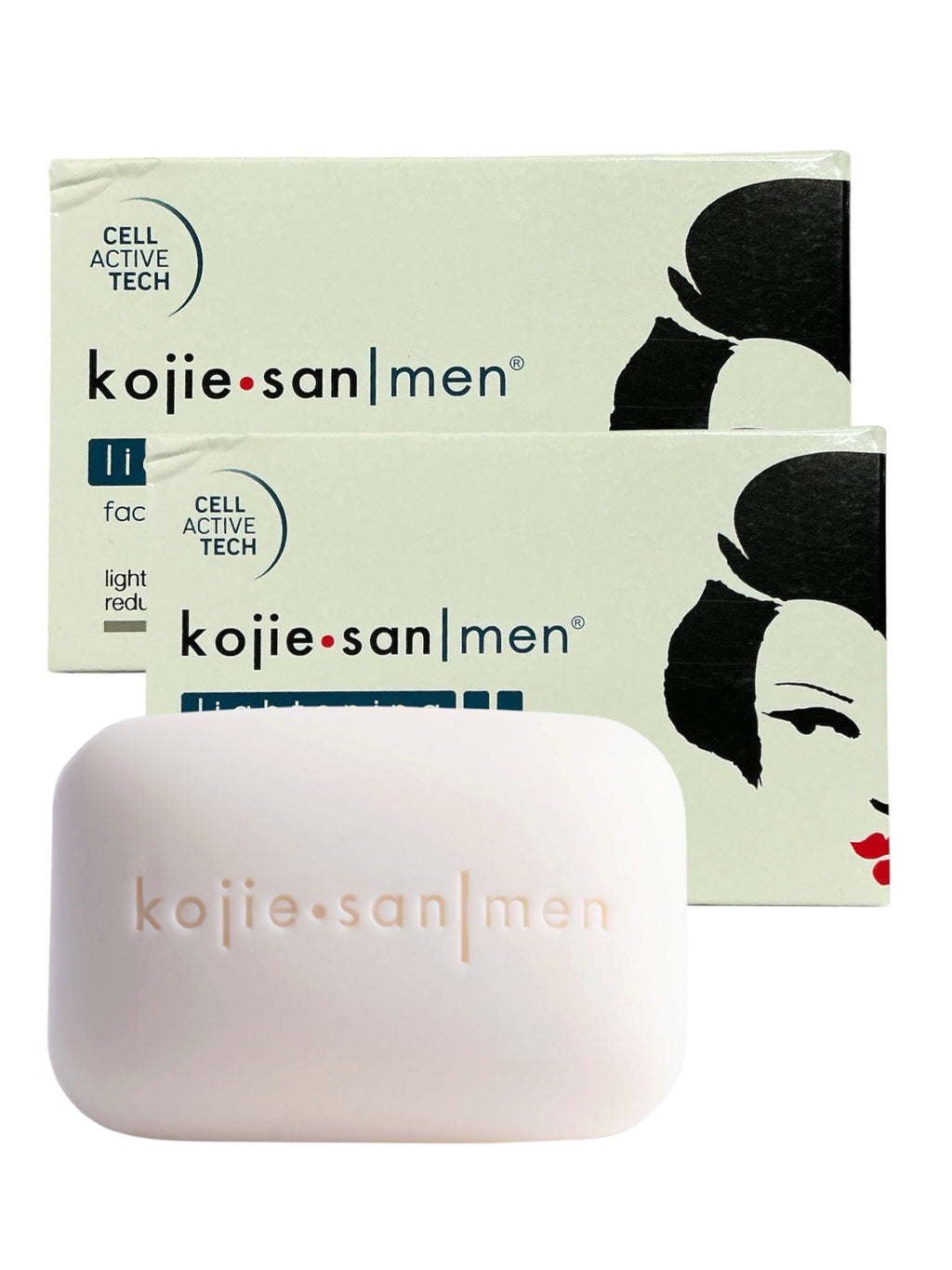 Authentic Kojie-San Men Face & Body Brightening Soap 135g
