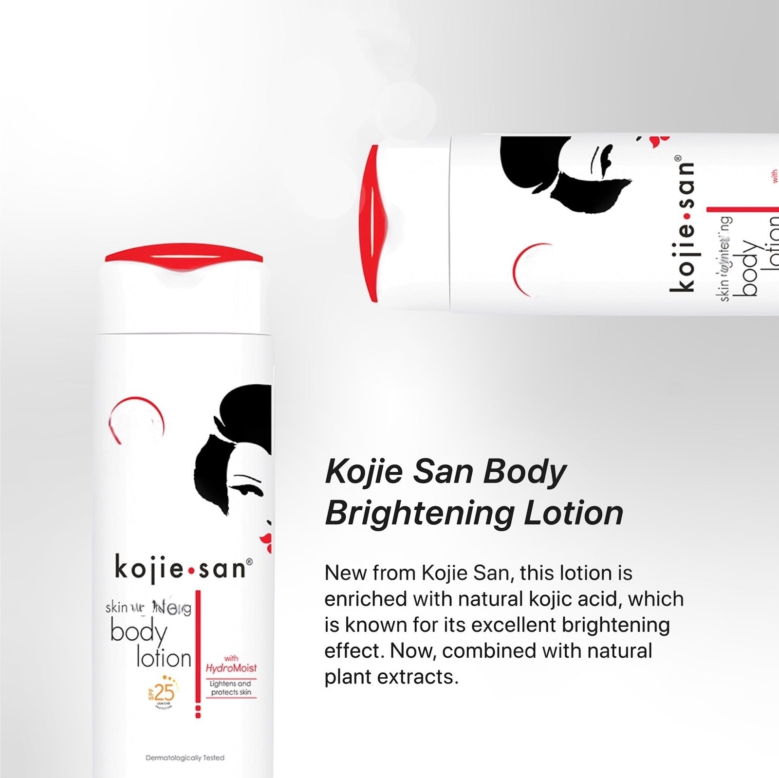 Kojie San Body Brightening Lotion SPF 25 – Large 250ml Bottle