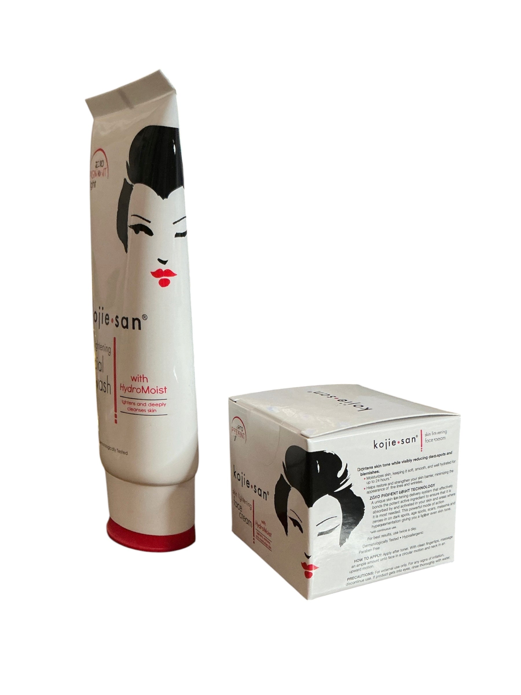 Kojie-San Skin Brightening Facial Wash + Face Cream Combo