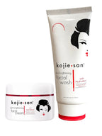 Kojie-San Skin Brightening Facial Wash + Face Cream Combo