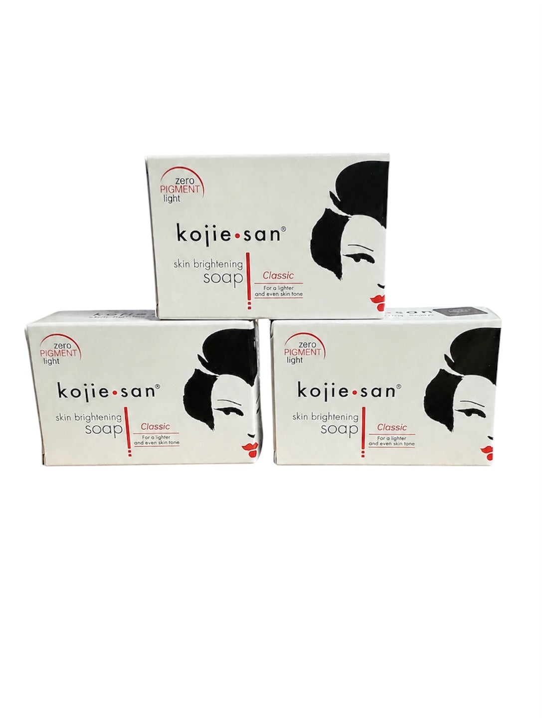 Kojie San Kojic Acid Soap 3-Pack (65g each)
