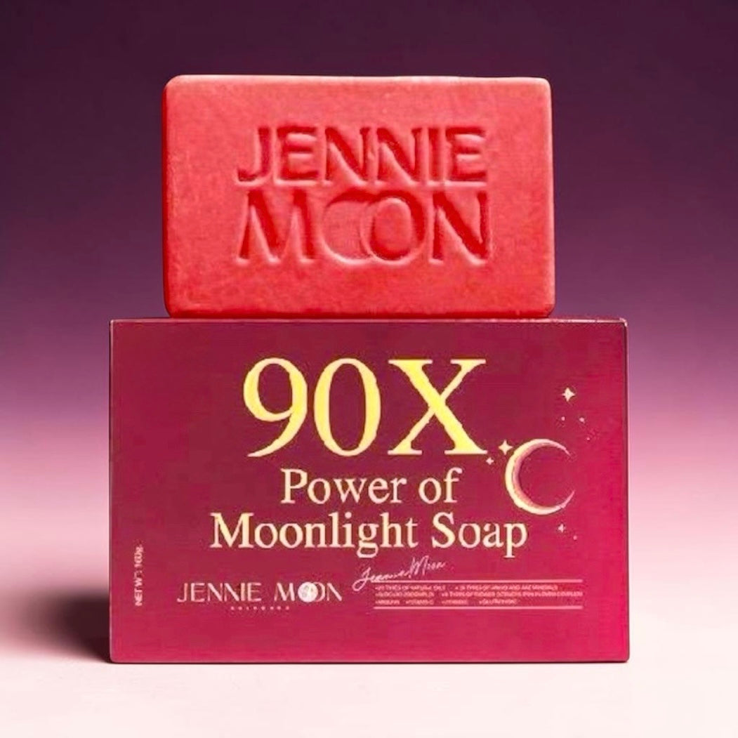 Jennie Moon 90x Power of Moonlight Brightening & Cleansing Soap Bar, 160g