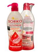 SORIKO Vitamin C & Glutathione Body Lotion (500 ml) – Daily Radiance & Protective Moisture