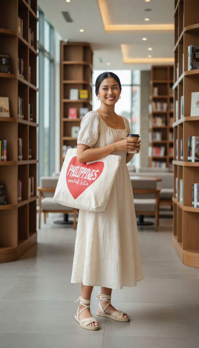 Kultura Canvas Tote Bag – Filipino-Inspired Design
