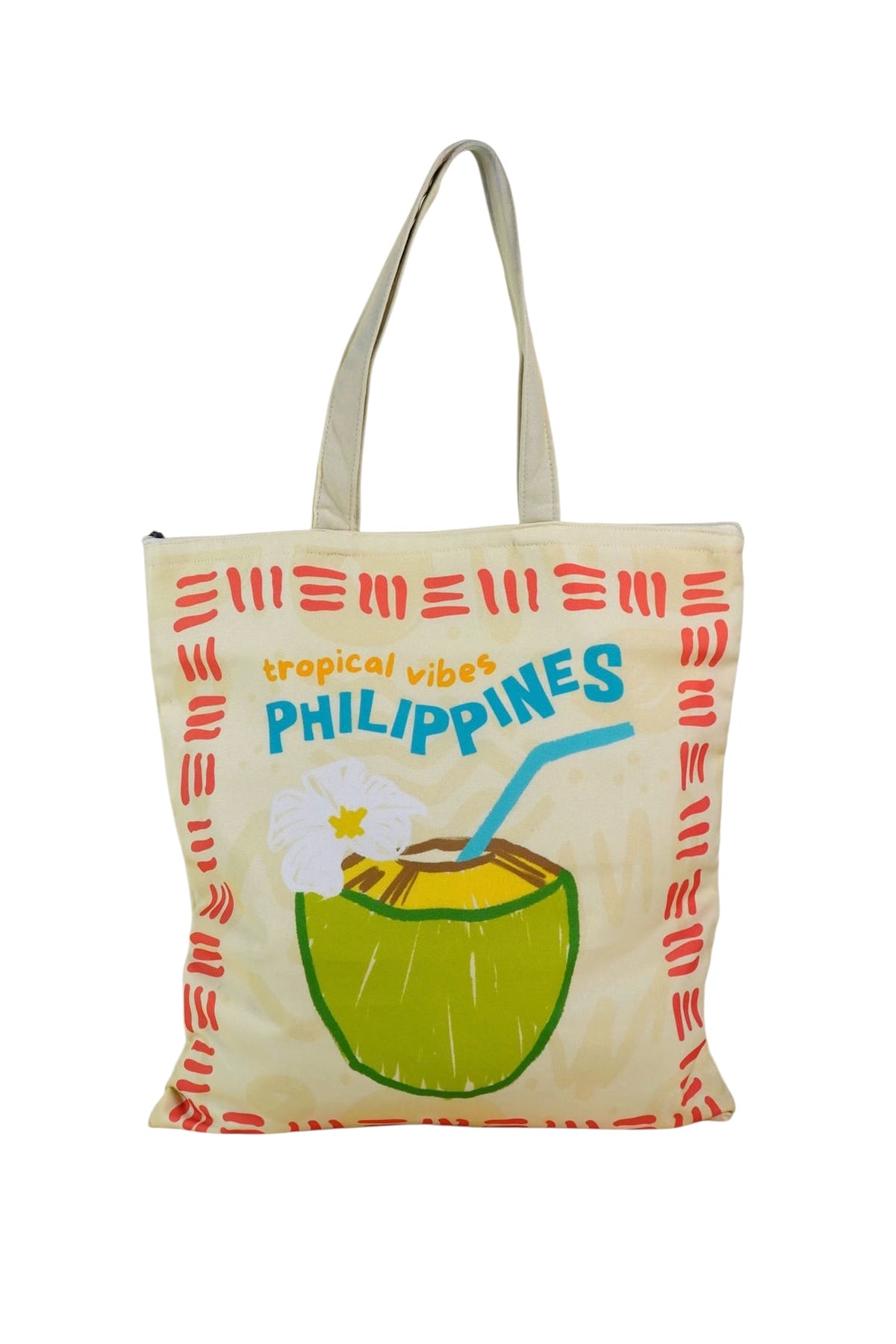 Kultura Canvas Tote Bag – Filipino-Inspired Design