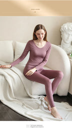 Women's Thermal Underwear Set - Warm Long Johns Base Layer