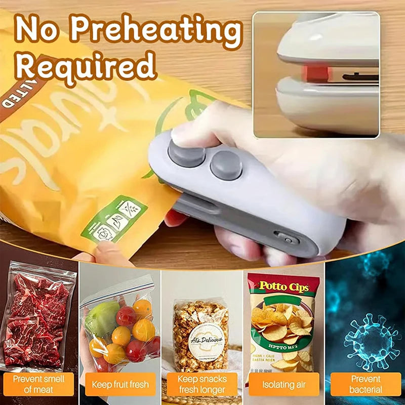 1-Pack Food Sealer Machine Vacuum Storage Kit vacuum sealers