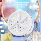 Portable Mini Washing Machine - Foldable Compact Washer for Small Loads