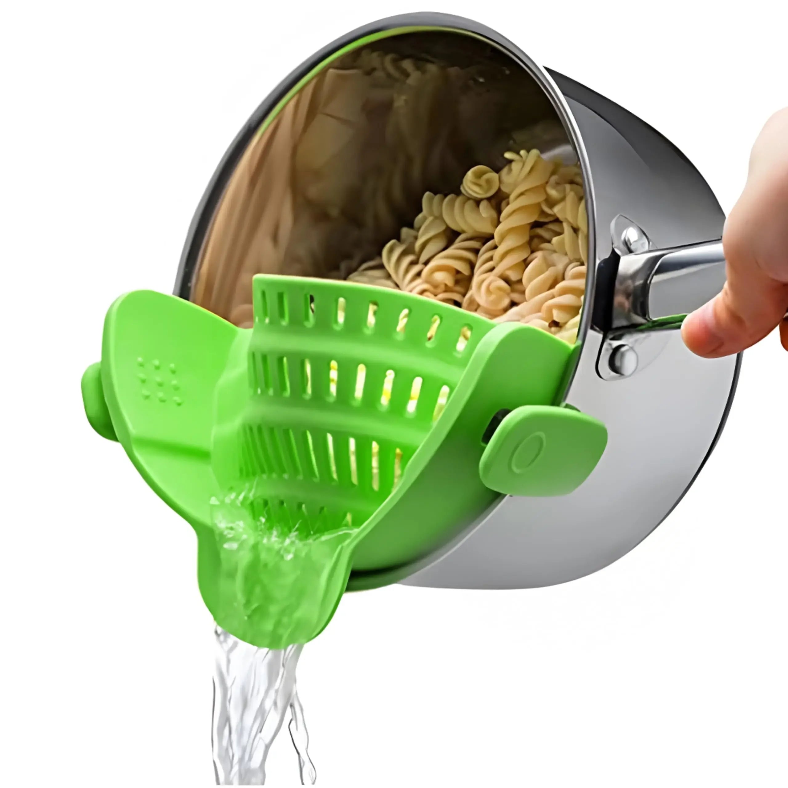 Adjustable Silicone Clip-On Pot Strainer