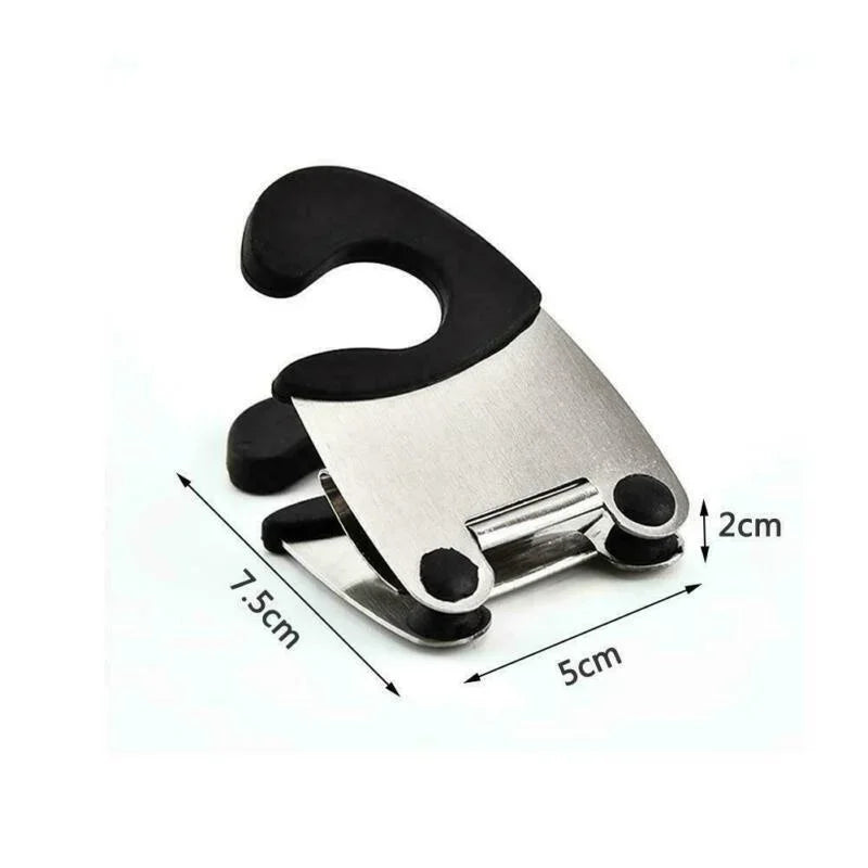 Silicone Pot Spoon Clip - Heat-Resistant Utensil Holder