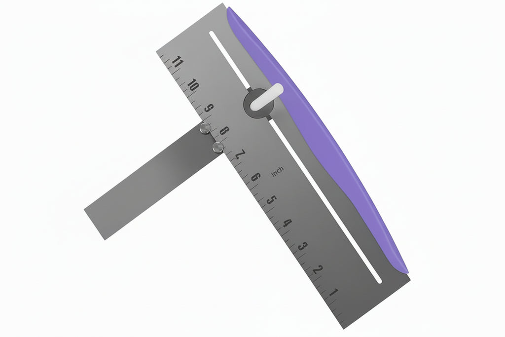 Adjustable Cake Scraper 12-Inch - Stainless Steel Icing Smoother