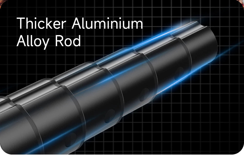 AI Tracking Selfie Stick Tripod with 360° Rotation & Bluetooth Remote - 5.4ft Extendable